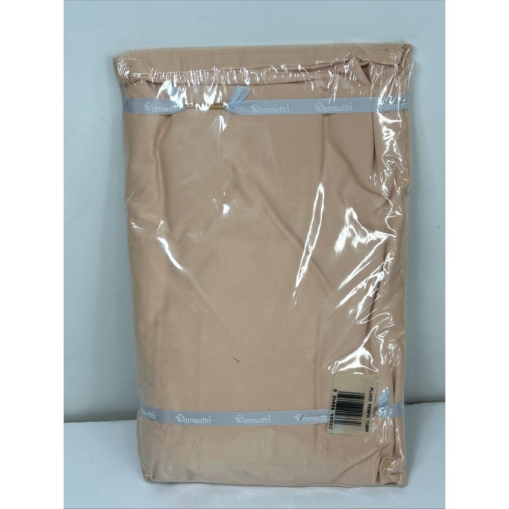 Wamsutta Supercale Plus Twin Fitted Sheet Coral 39 x 75" 200 Thread Count - Picture 5 of 6